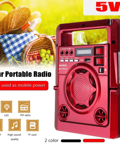 Banque de puissance et radio solaire