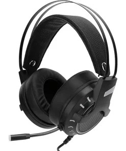 Casque Gamer JeDEL LED RGB pour ordinateur USB PC avec Son 7.1 stéréo basse
