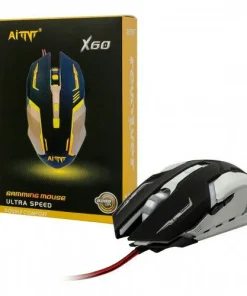 Souris Gamer X60 AITNT 3200 DPI Ultra Speed Confort and Fast
